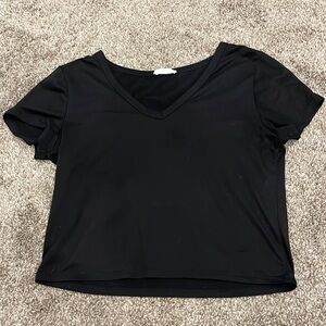 Black Crop Top